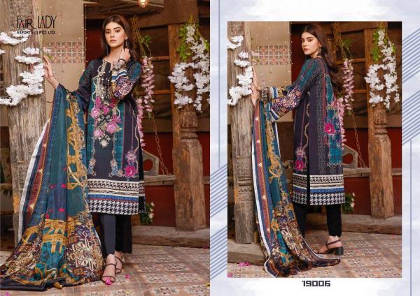 Fair Lady Baroque Luxury Lawn Collection Cotton Fancy Pakistani Style Salwar 